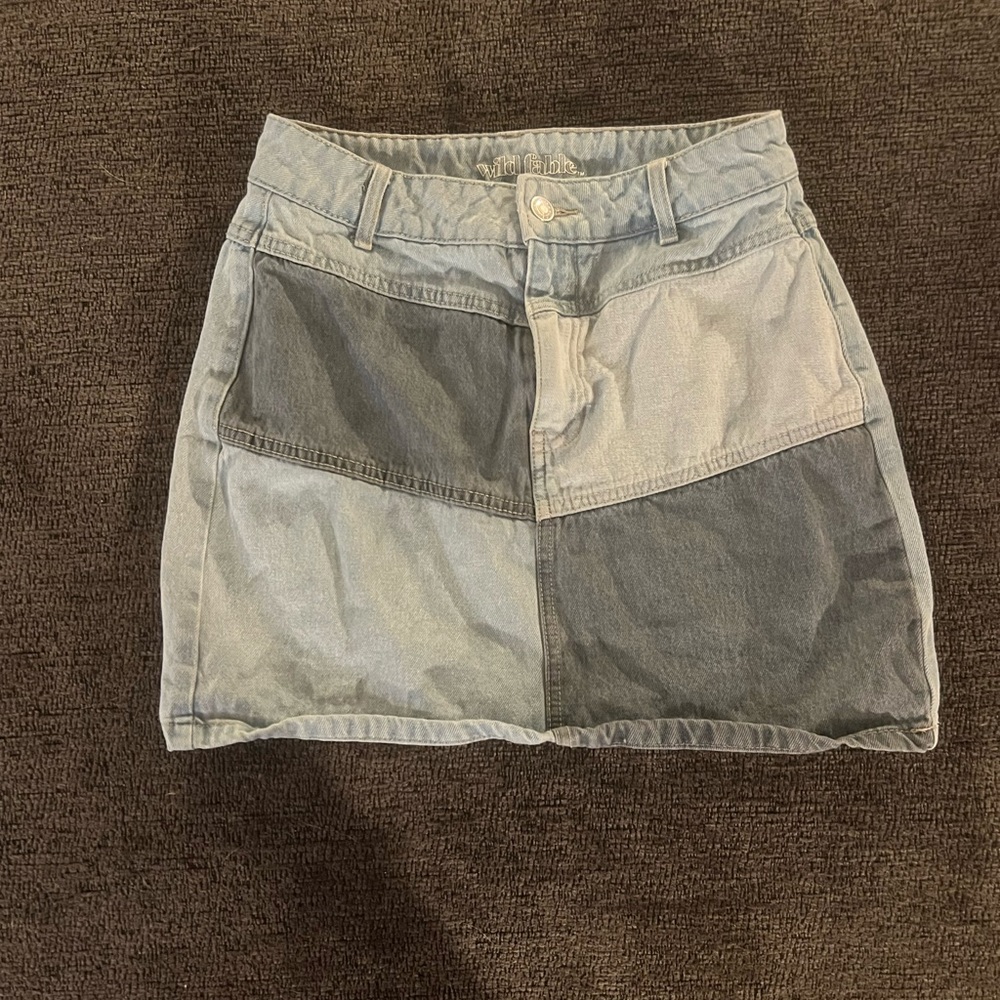 Jean skirt